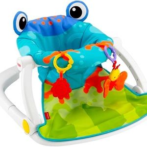 New Fisher-Price Sit-me-up Floor Seat in Multicolor 
Frog